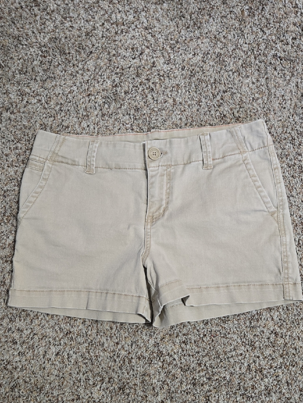 Maurices Beige Women's Casual Bermuda Shorts